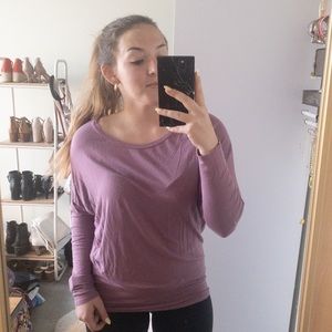 Emma’s Closet Blouse: Purple Tops - Size Small